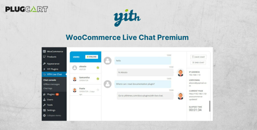 YITH WooCommerce Live Chat Premium 1.9.0