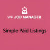 WP Job Manager Simple Paid Listings