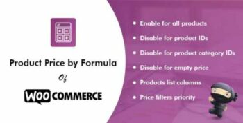 Product Price by Formula for WooCommerce