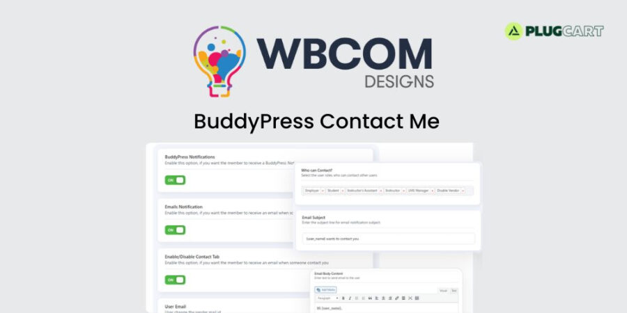 BuddyPress Contact Me
