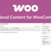 Conditional Content for WooCommerce