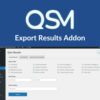 QSM Export Results Addon