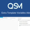 QSM Extra Template Variables Addon