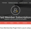 Paid Member Subscriptions Premium + Addons Pack