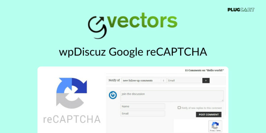 wpDiscuz Google reCAPTCHA