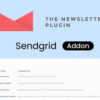 Newsletter Sendgrid Addon