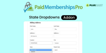 Paid Memberships Pro – State Dropdowns