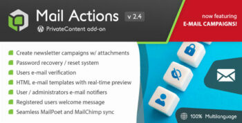 Private Content Mail Actions Codecanyon