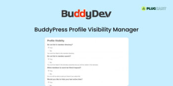 BuddyPress Profile Visibility Manager