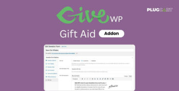 GiveWP Gift Aid