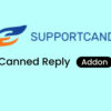 SupportCandy Canned Reply Addon