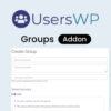 UsersWP Groups Addon