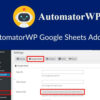 AutomatorWP Google Sheets Addon