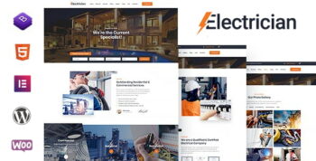 Electrician Theme Themeforest