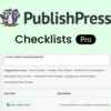 PublishPress Checklists Pro