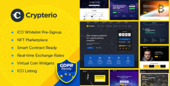 Crypterio Theme Themeforest