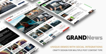 Grand News Theme Themeforest