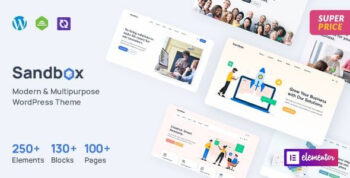 Sandbox Theme Themeforest