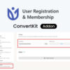 User Registration ConvertKit addon