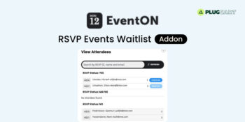 EventOn RSVP Events Waitlist Addon