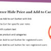 Hide Price and Add to Cart Button Codecanyon