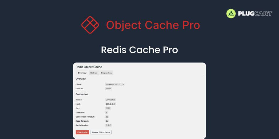 Redis Cache Pro | Object Cache 1.25.5 | PlugCart