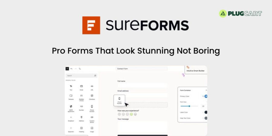 SureForms Pro | Forms That Look Stunning, Not Boring 2.11.1 | PlugCart
