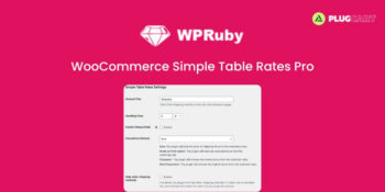 WooCommerce Simple Table Rates Pro