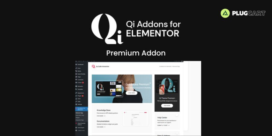 Qi Addons For Elementor Premium 1.11 | PlugCart