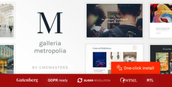 Galleria Metropolia Theme Themeforest