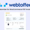 WebToffee Customizer for WooCommerce PDF Invoices