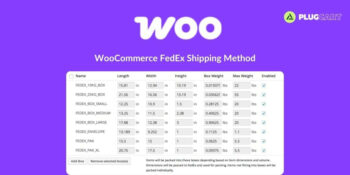 WooCommerce FedEx Shipping Method