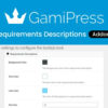 GamiPress Requirements Descriptions